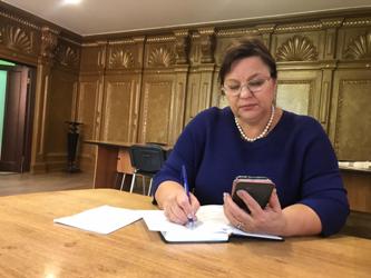 Ольга Попова провела дистанционный прием граждан Фрунзенского района